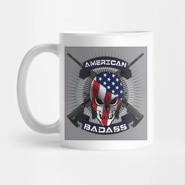 American Badass - Patriotic Graphic by Mr.TrendSetter